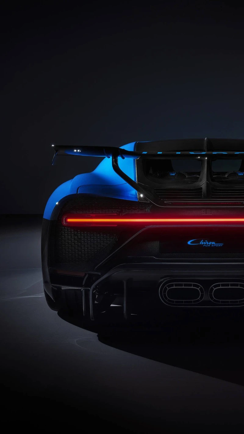 Bugatti Bolide: Rear View 4K Mobile Wallpaper