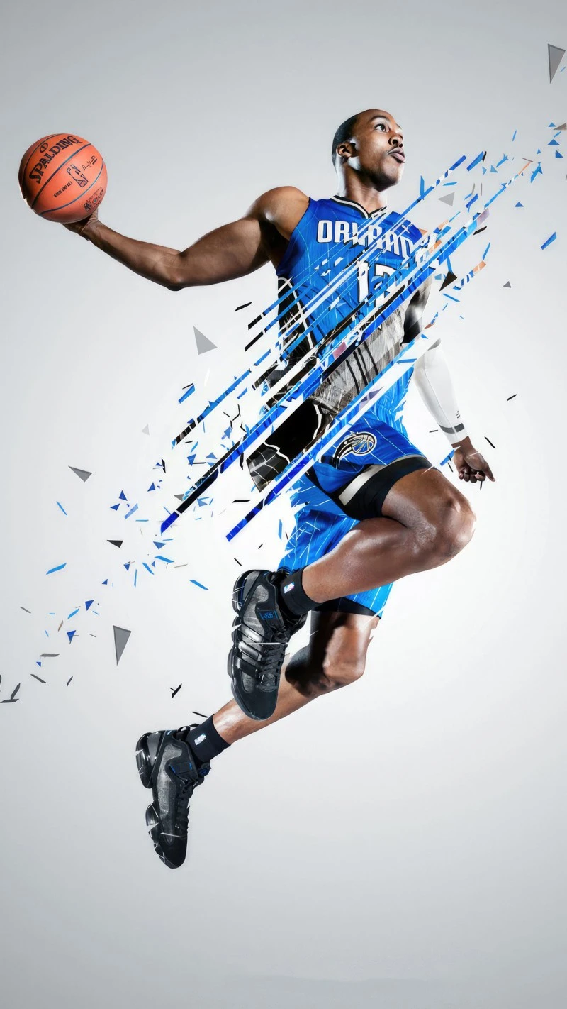 Vince Carter's Gravity-Defying Dunk 4K Mobile Wallpaper