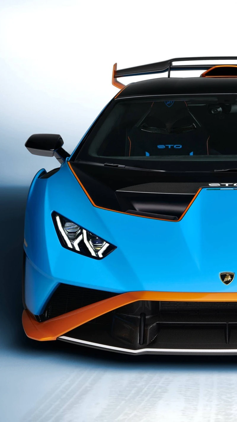 Lamborghini Huracán STO 4K Mobile Wallpaper