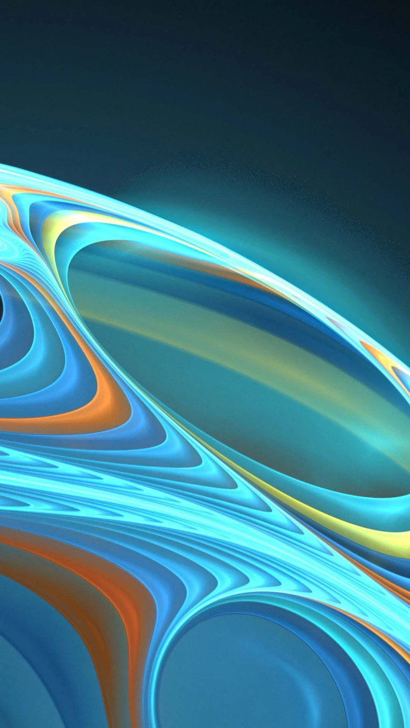 Celestial Waves 4K Mobile Wallpaper