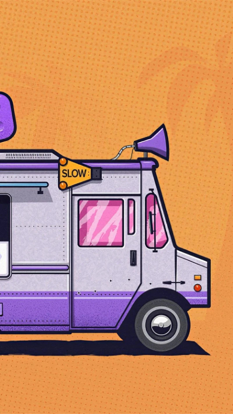 Slow Down for Deliciousness 4K Mobile Wallpaper