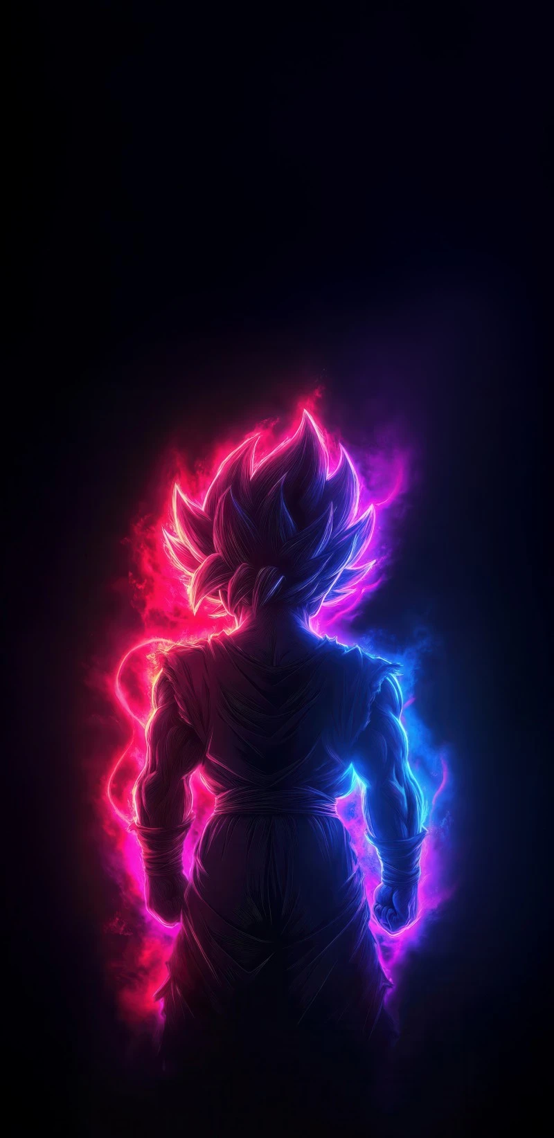 Goku - Super Saiyan Power 4K Mobile Wallpaper