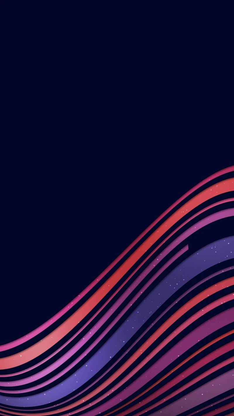 Curving Linescape 4K Mobile Wallpaper