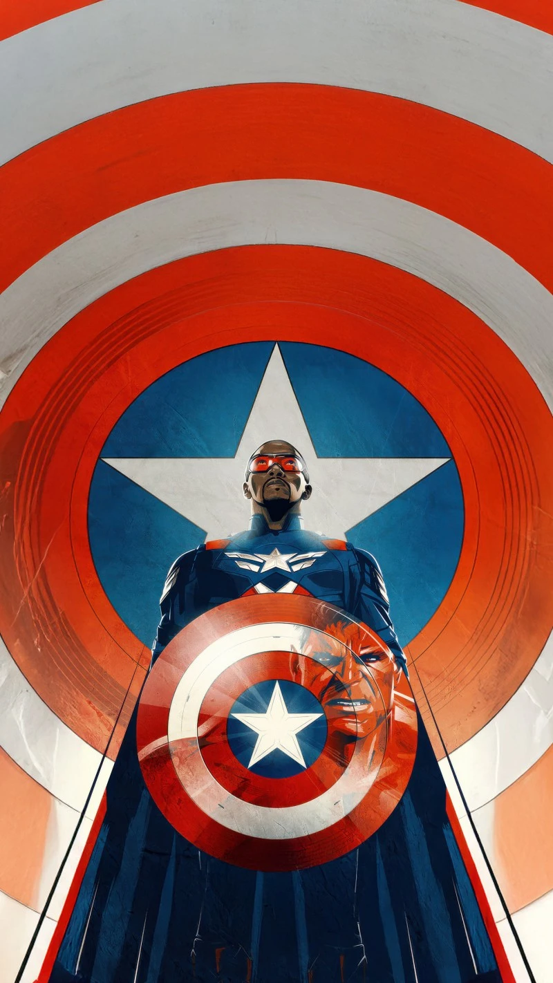 Captain America: The Shield's Legacy 4K Mobile Wallpaper