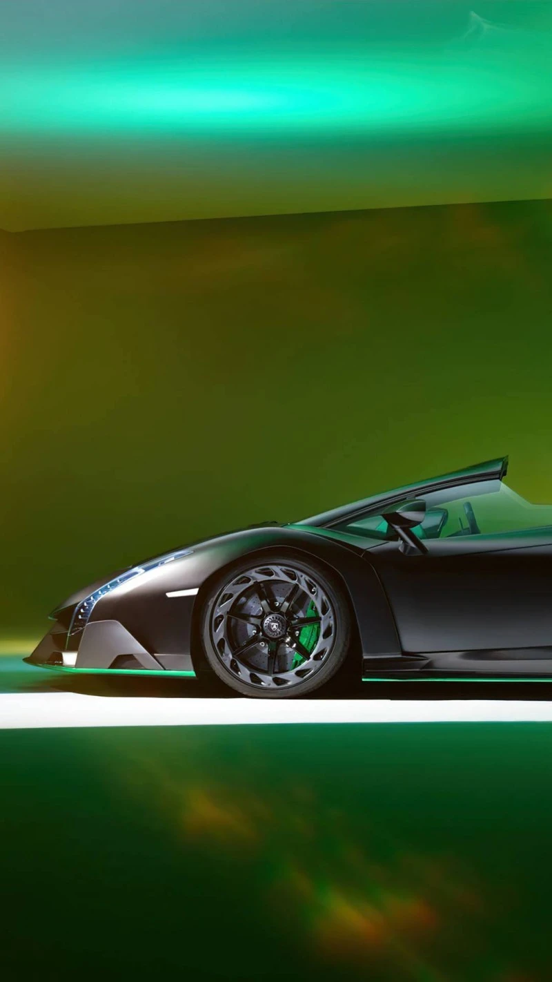 Lamborghini Aventador Side Profile 4K Mobile Wallpaper