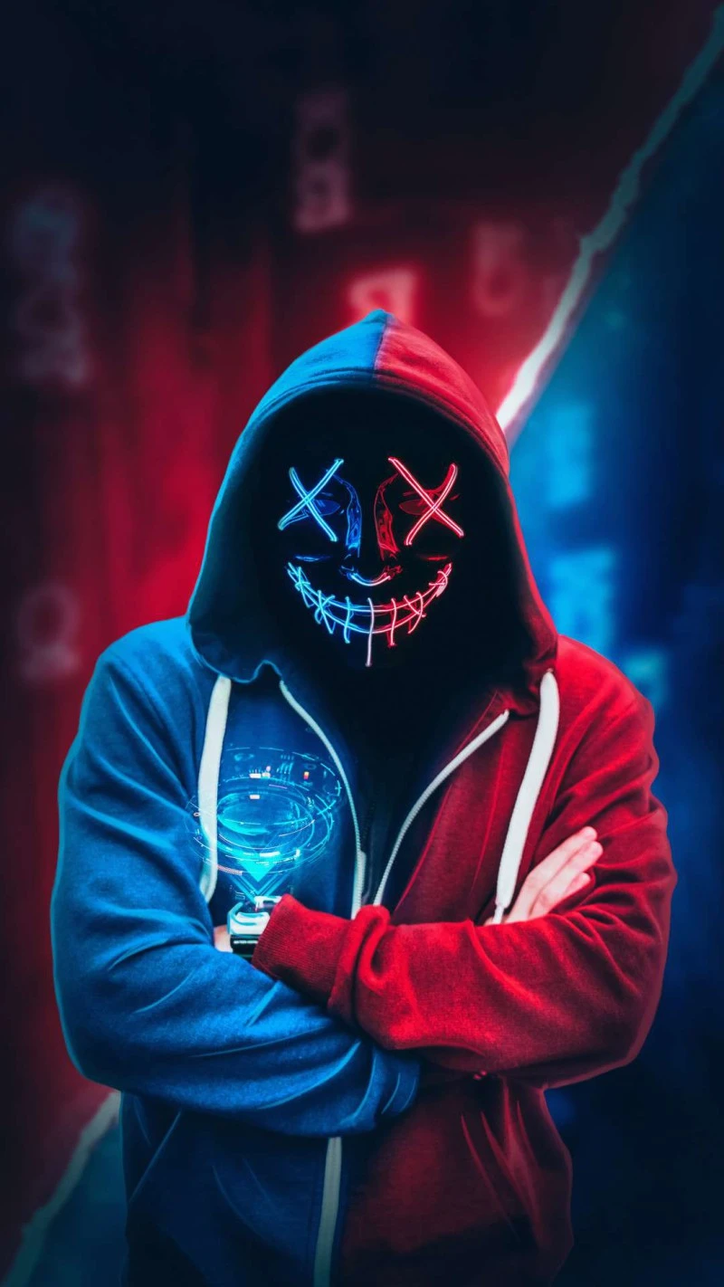 Binary Hacker 4K Mobile Wallpaper