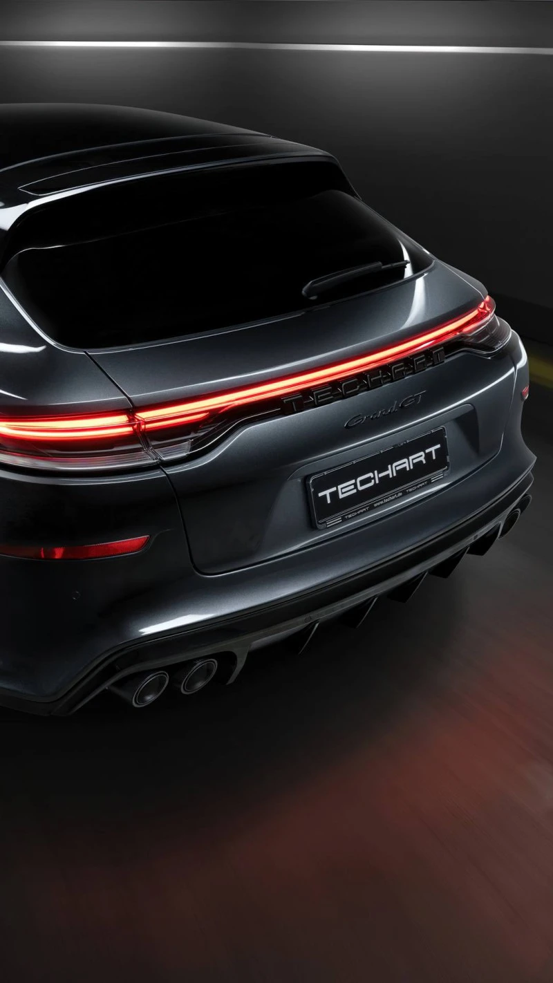 Techart Customized Porsche Panamera 4K Mobile Wallpaper