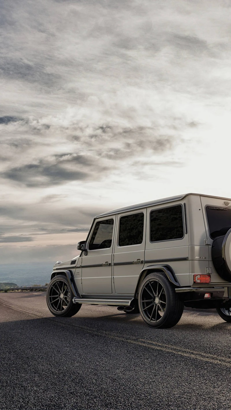 Mercedes-Benz G-Class: Side Profile of Power 4K Mobile Wallpaper