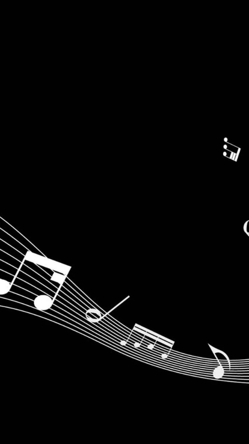 Musical Notes Wallpaper 4K Mobile Wallpaper