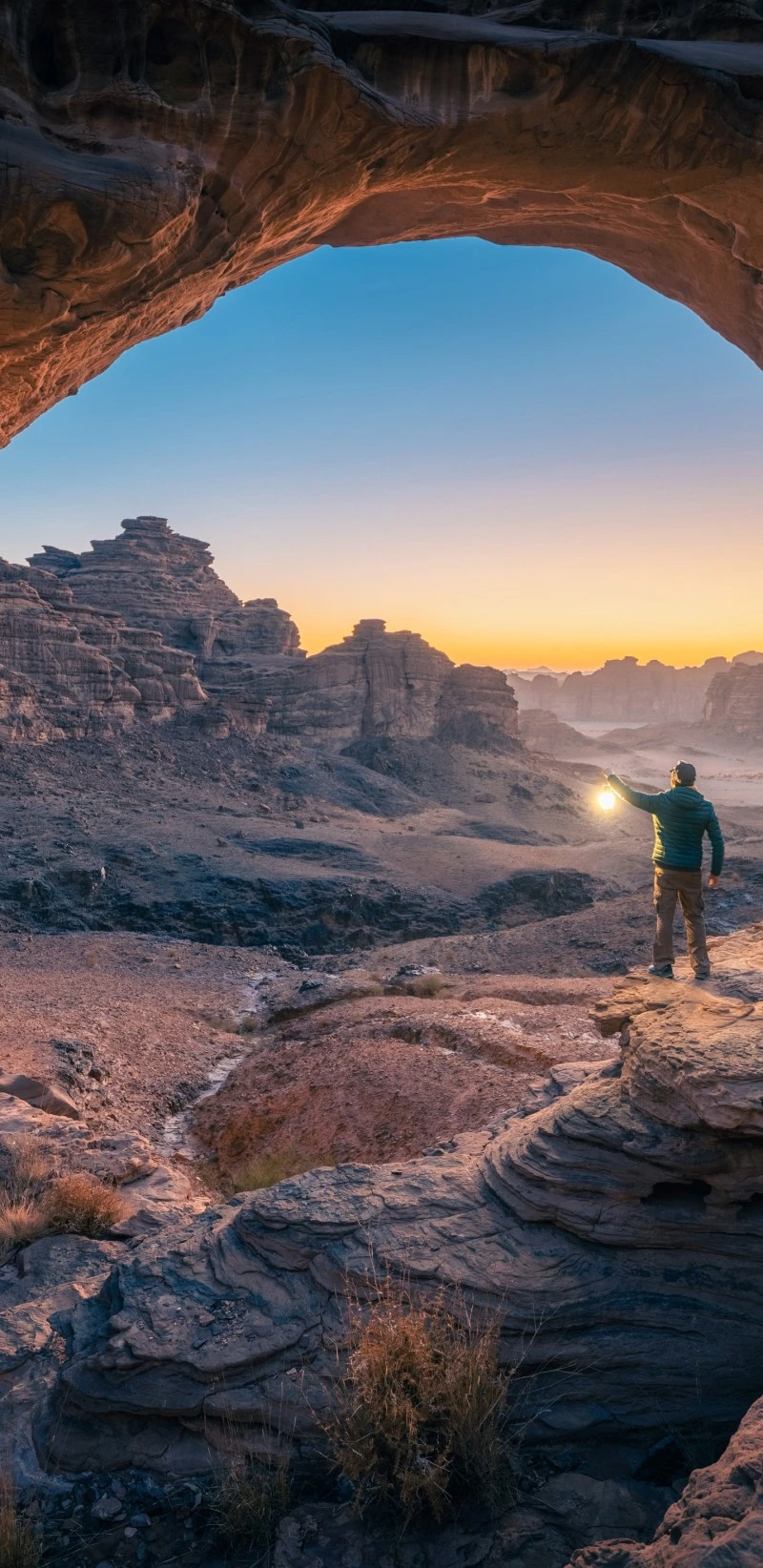 Sunrise in Wadi Rum 4K Mobile Wallpaper