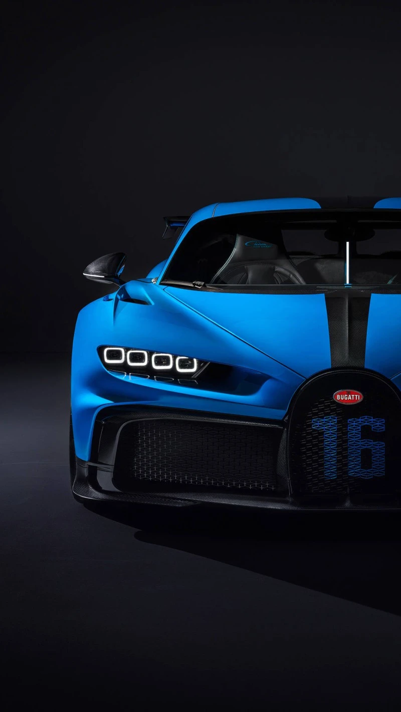 Bugatti Bolide: Front Grille Detail 4K Mobile Wallpaper