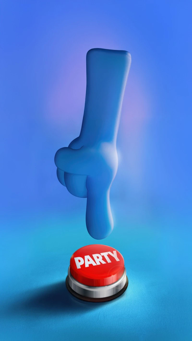 Party Time! 4K Mobile Wallpaper