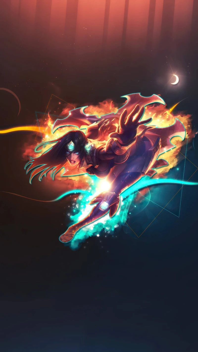 League of Legends Champion Artwork 4K Mobile Wallpaper