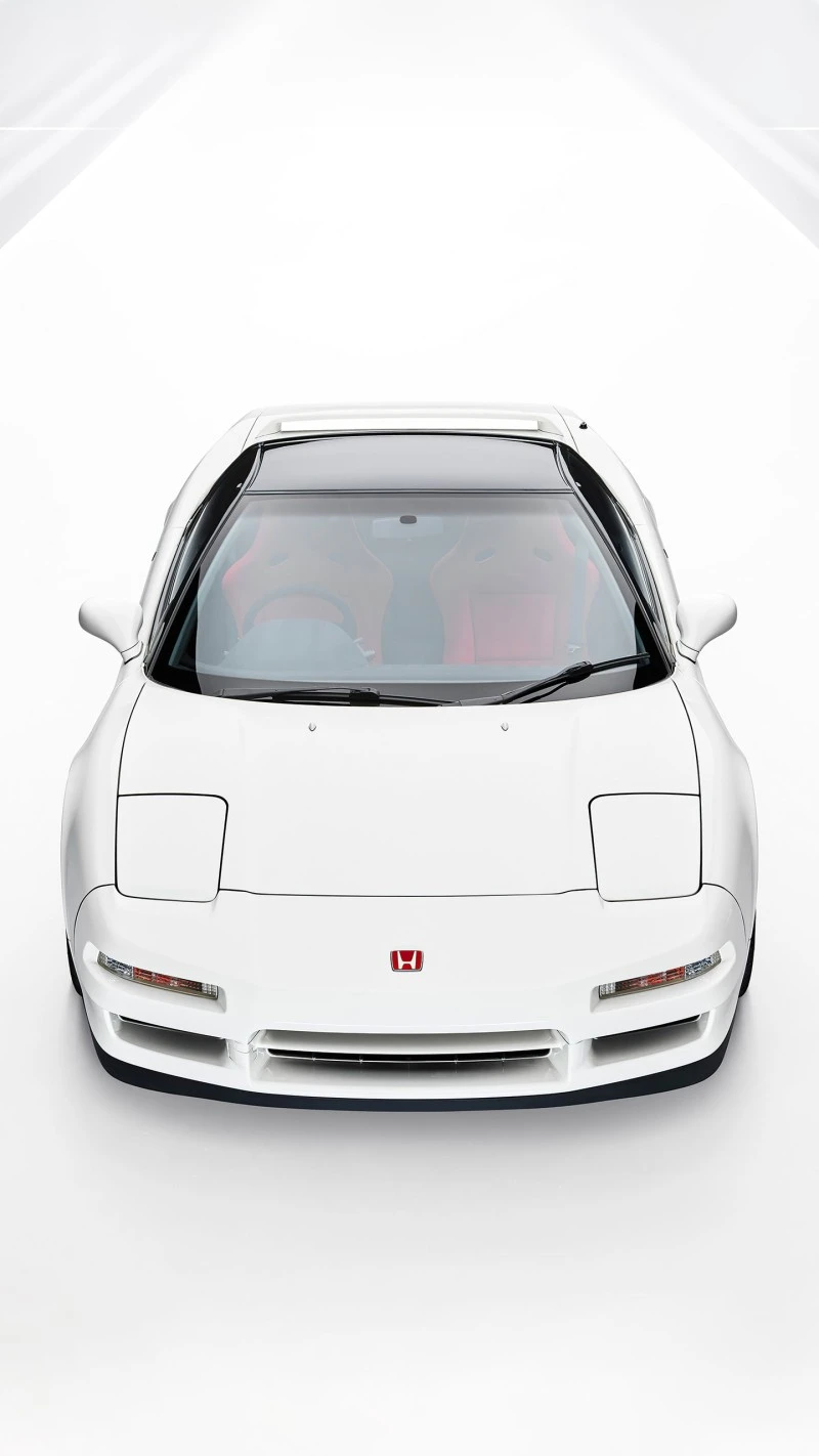Honda NSX Front View 4K Mobile Wallpaper