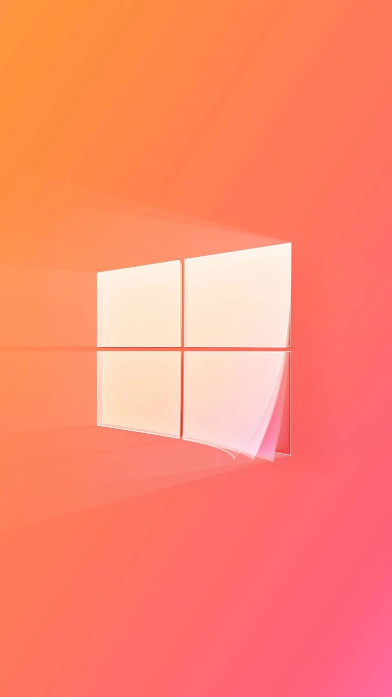 Windows Logo Abstract 4K Mobile Wallpaper