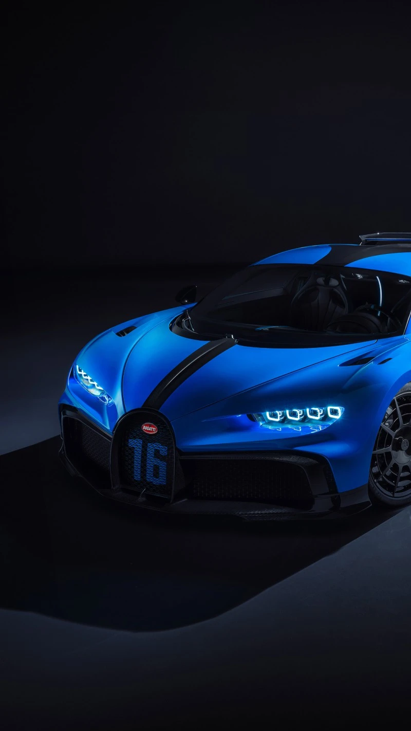 Bugatti Bolide: Front View 4K Mobile Wallpaper