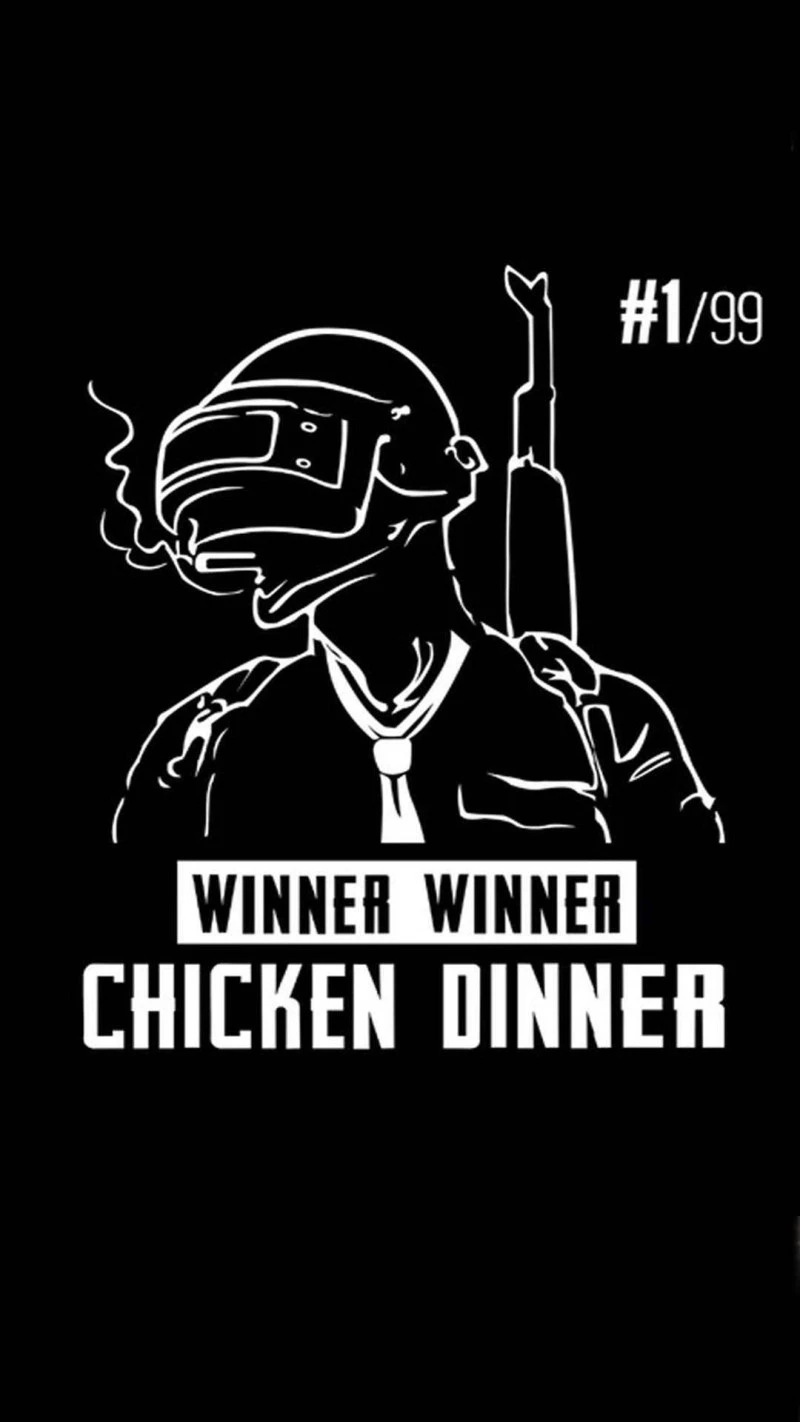 PUBG Winner Winner Chicken Dinner 4K Mobile Wallpaper