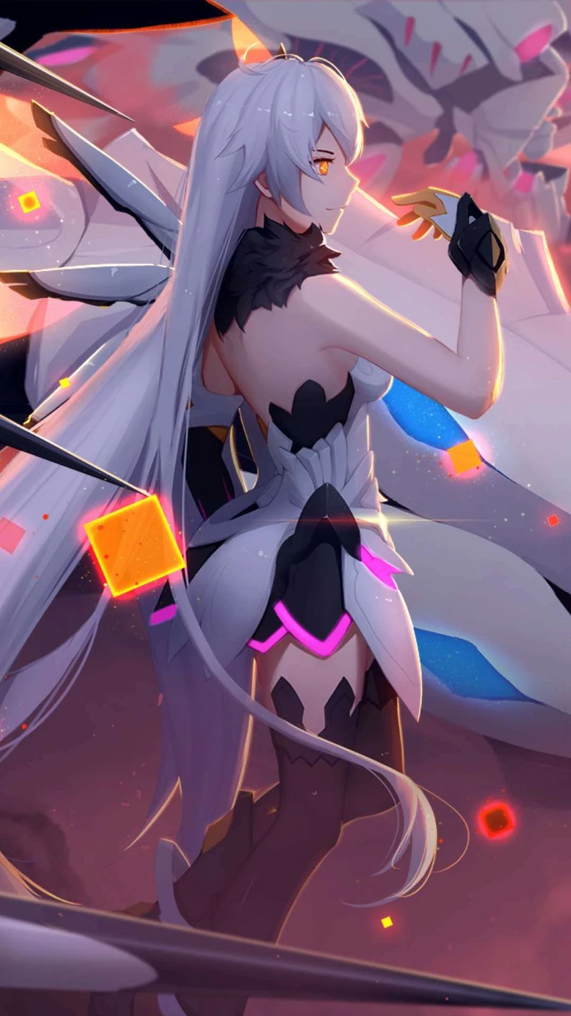 Valkyrie's Grace 4K Mobile Wallpaper