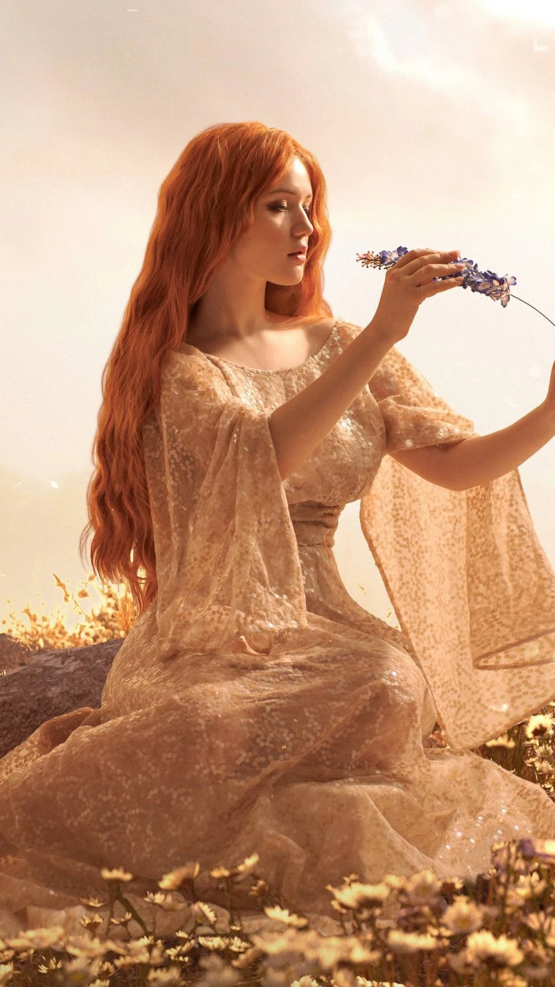 Fantasy Photography: Fairytale Princess 4K Mobile Wallpaper