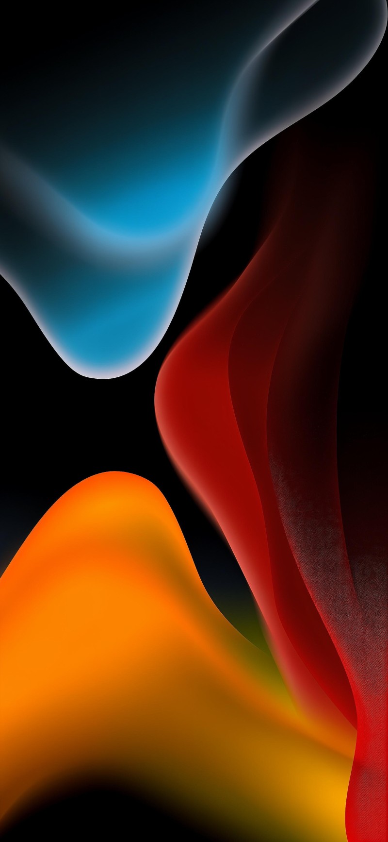 Vibrant Abstract Flowing Colors Gradient Wallpaper 4K Wing Wallpaper