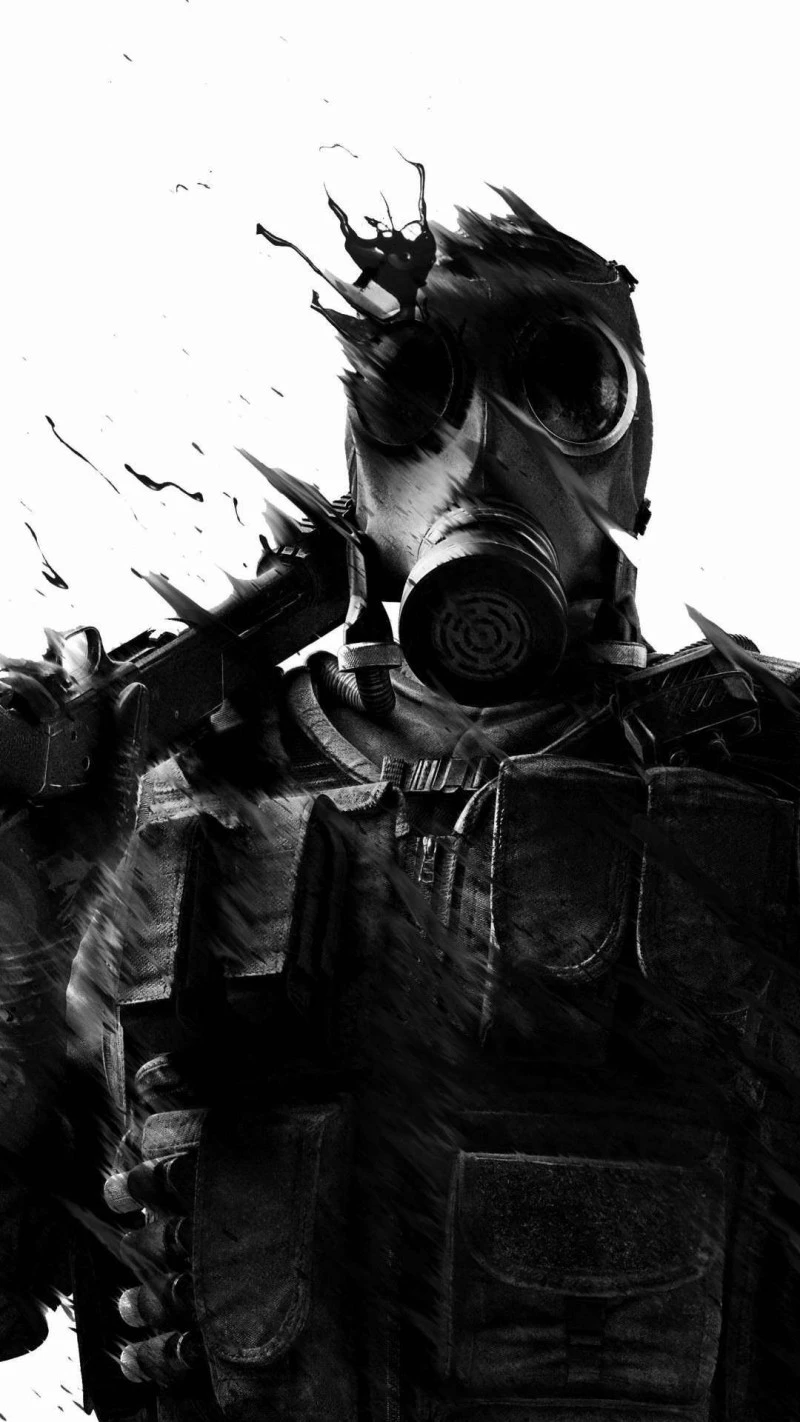 Rainbow Six Siege Smoke Operator Artwork 4K Mobile Wallpaper