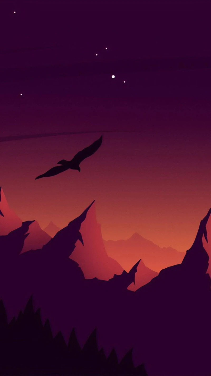 Majestic Eagle Soaring at Dusk 4K Mobile Wallpaper