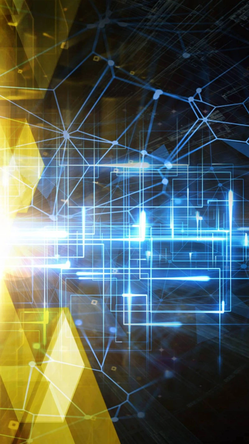 Digital Network 4K Mobile Wallpaper