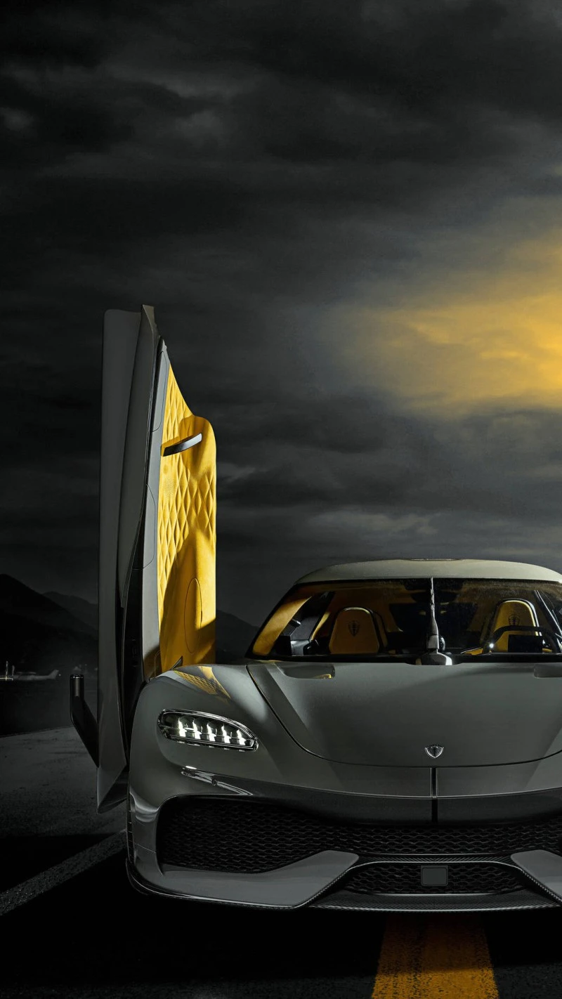 Gordon Murray T.50 4K Mobile Wallpaper