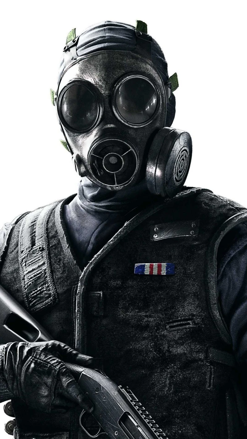 Rainbow Six Siege Operator Portrait 4K Mobile Wallpaper