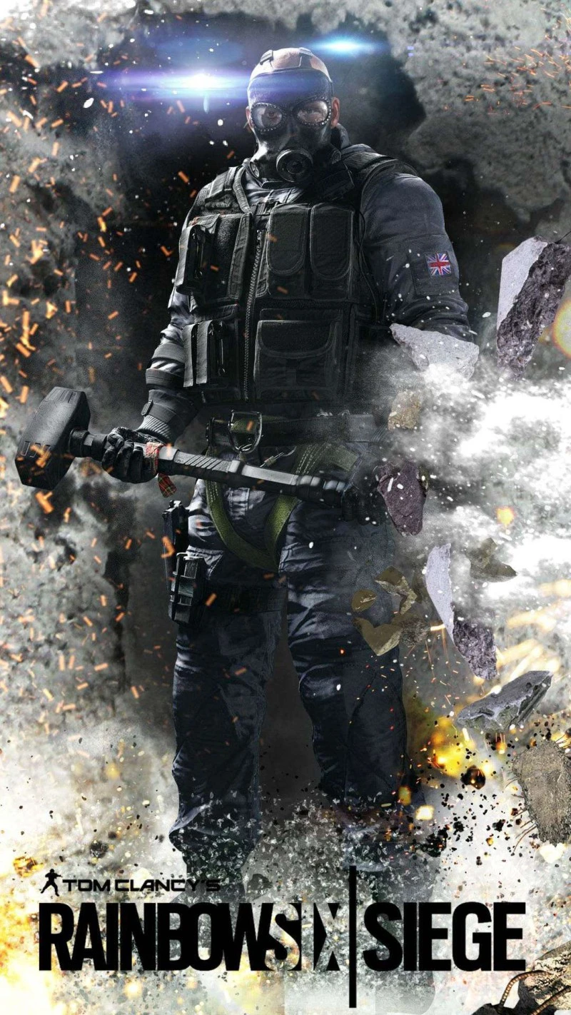 Rainbow Six Siege Thatcher Wallpaper 4K Mobile Wallpaper