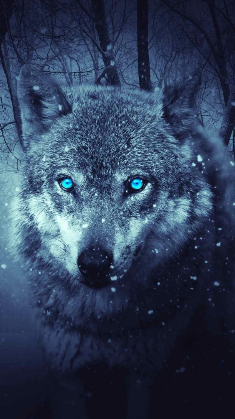 Eyes of the Forest 4K Mobile Wallpaper