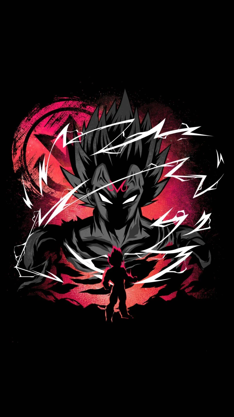 Vegeta Super Saiyan Rage 4K Mobile Wallpaper