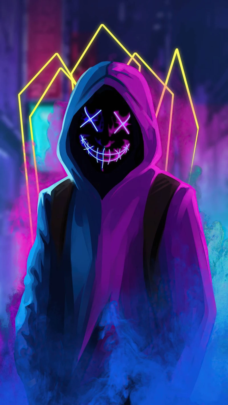 Dual Tone Hoodie 4K Mobile Wallpaper
