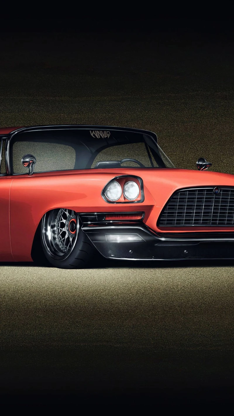 Custom 1960s Chrysler 4K Mobile Wallpaper