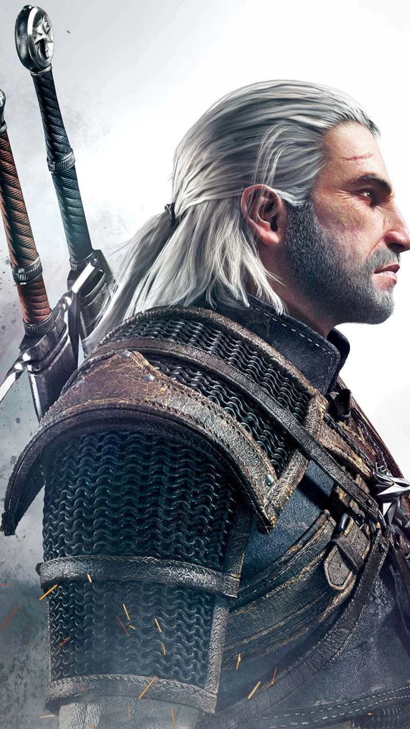 Geralt of Rivia 4K Mobile Wallpaper