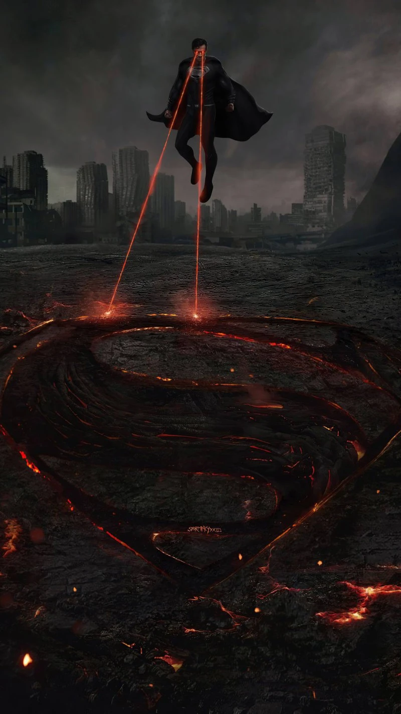 Superman: Dark Apocalypse 4K Mobile Wallpaper