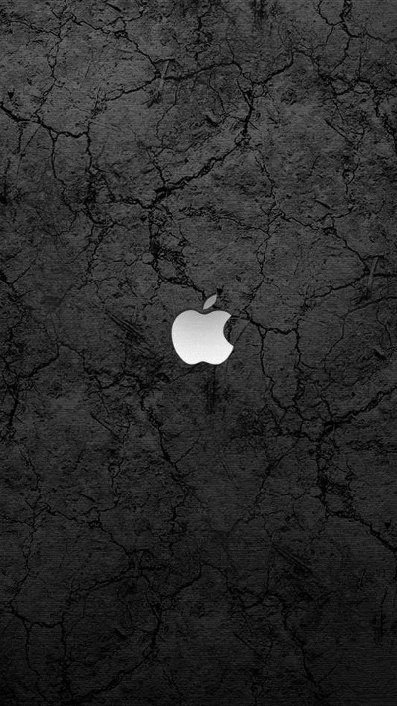 Cracked Apple Wallpaper 4K Mobile Wallpaper