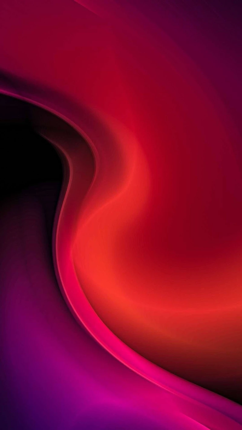 Crimson and Purple Flow 4K Mobile Wallpaper