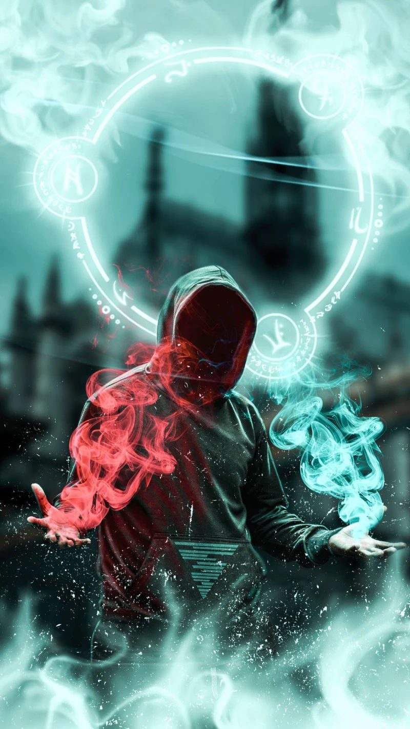 Mystic Hood 4K Mobile Wallpaper