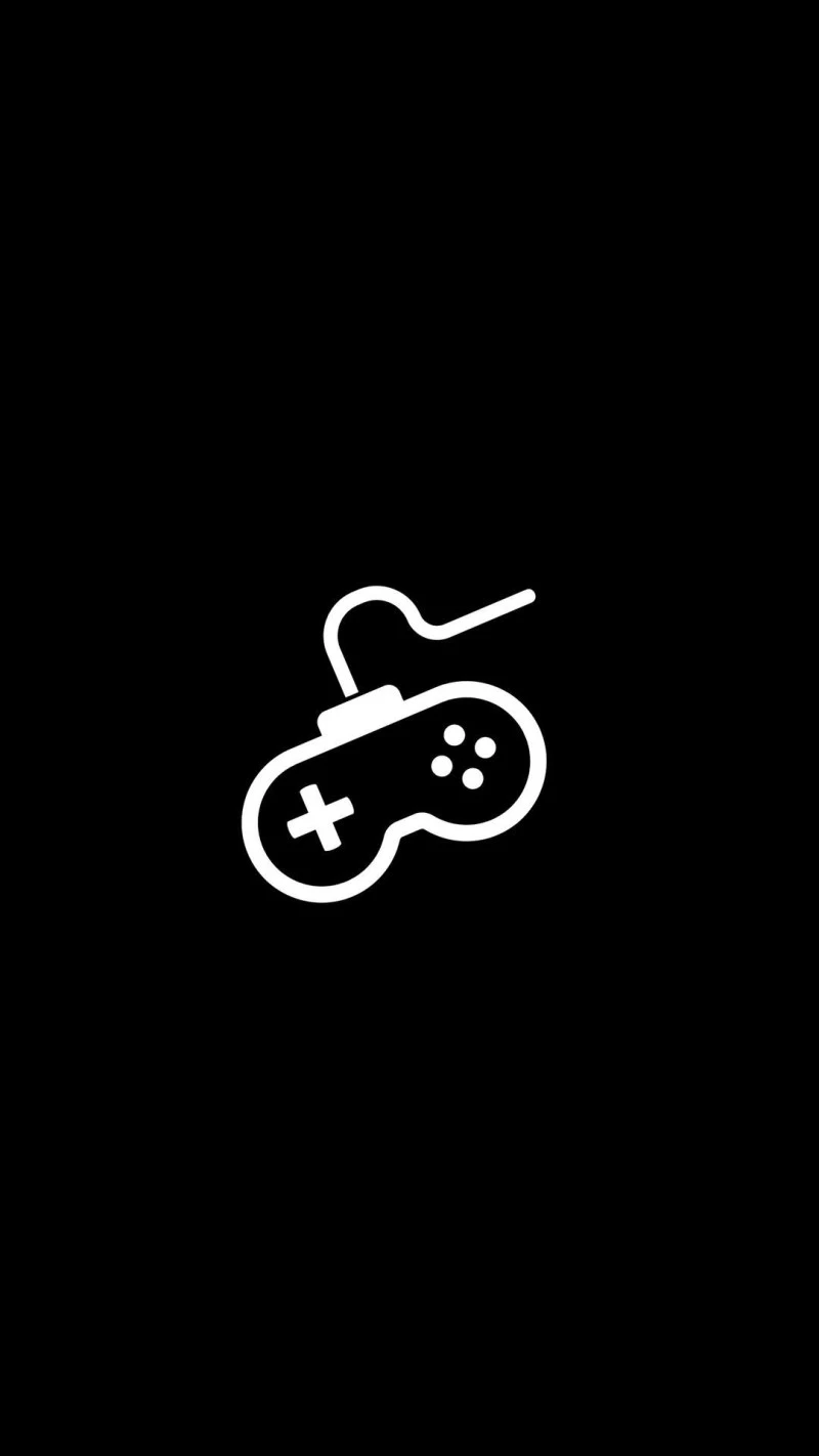 Game Controller Icon 4K Mobile Wallpaper