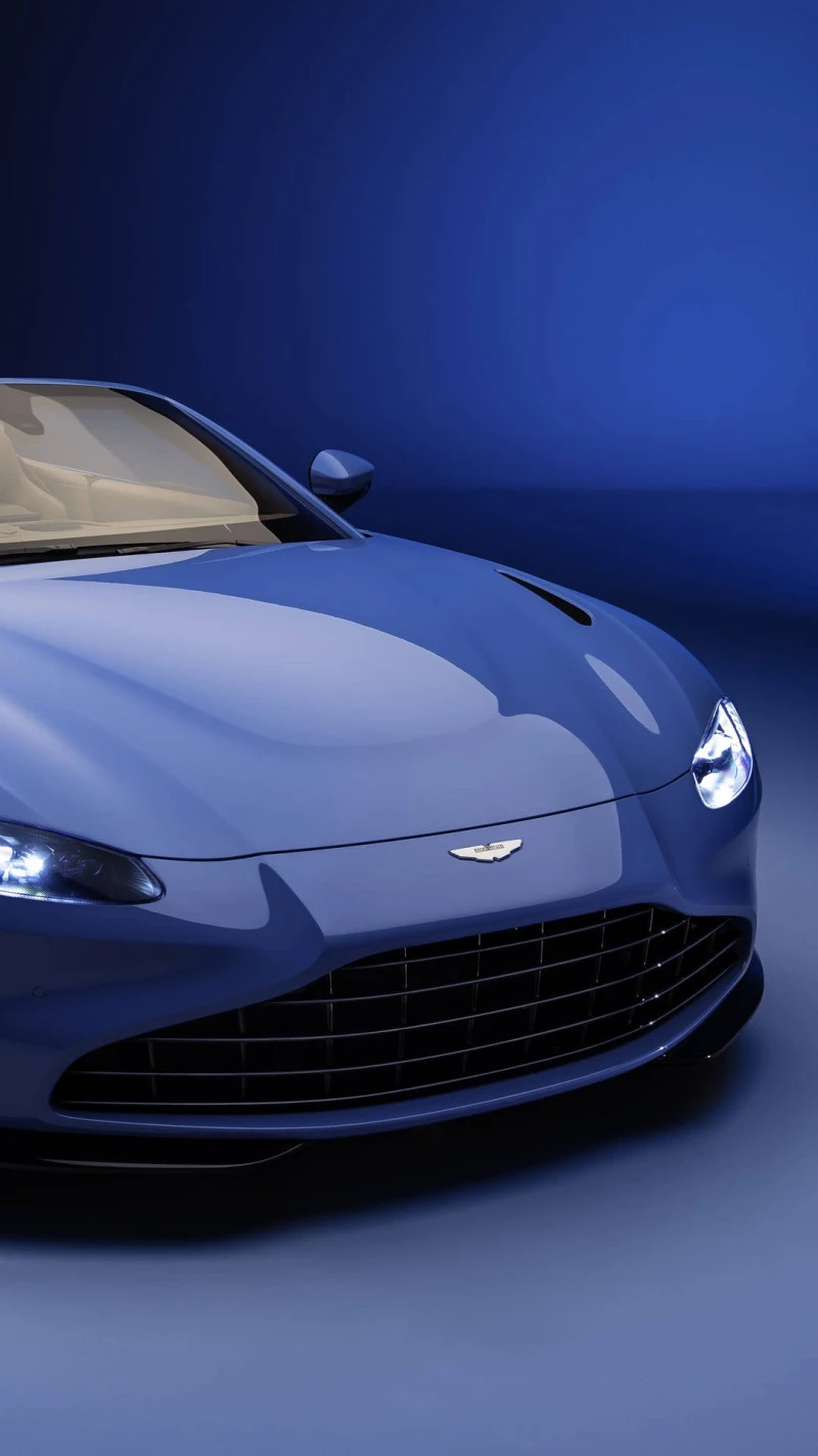 Aston Martin DB11 Volante 4K Mobile Wallpaper