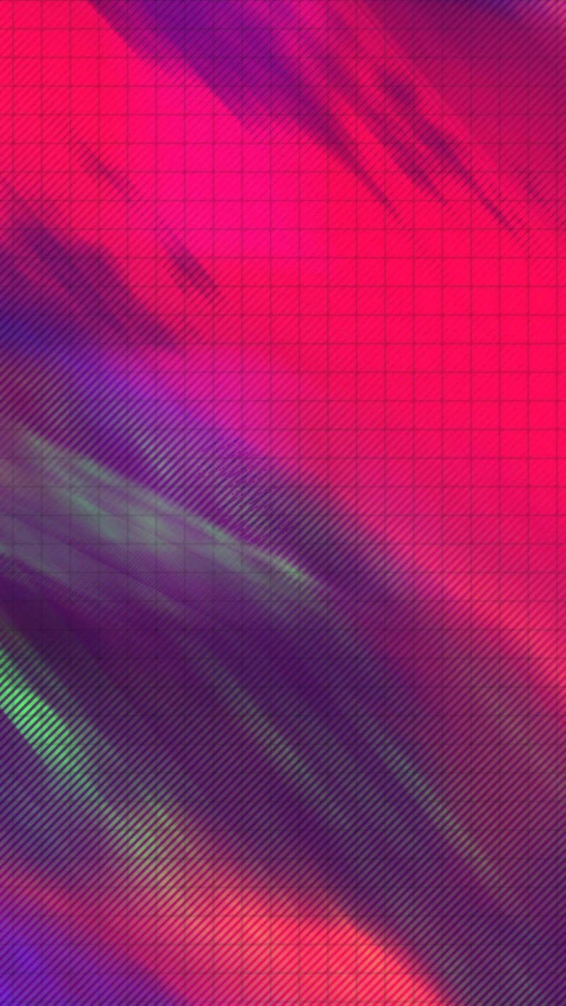 Neon Grid Glitch 4K Mobile Wallpaper