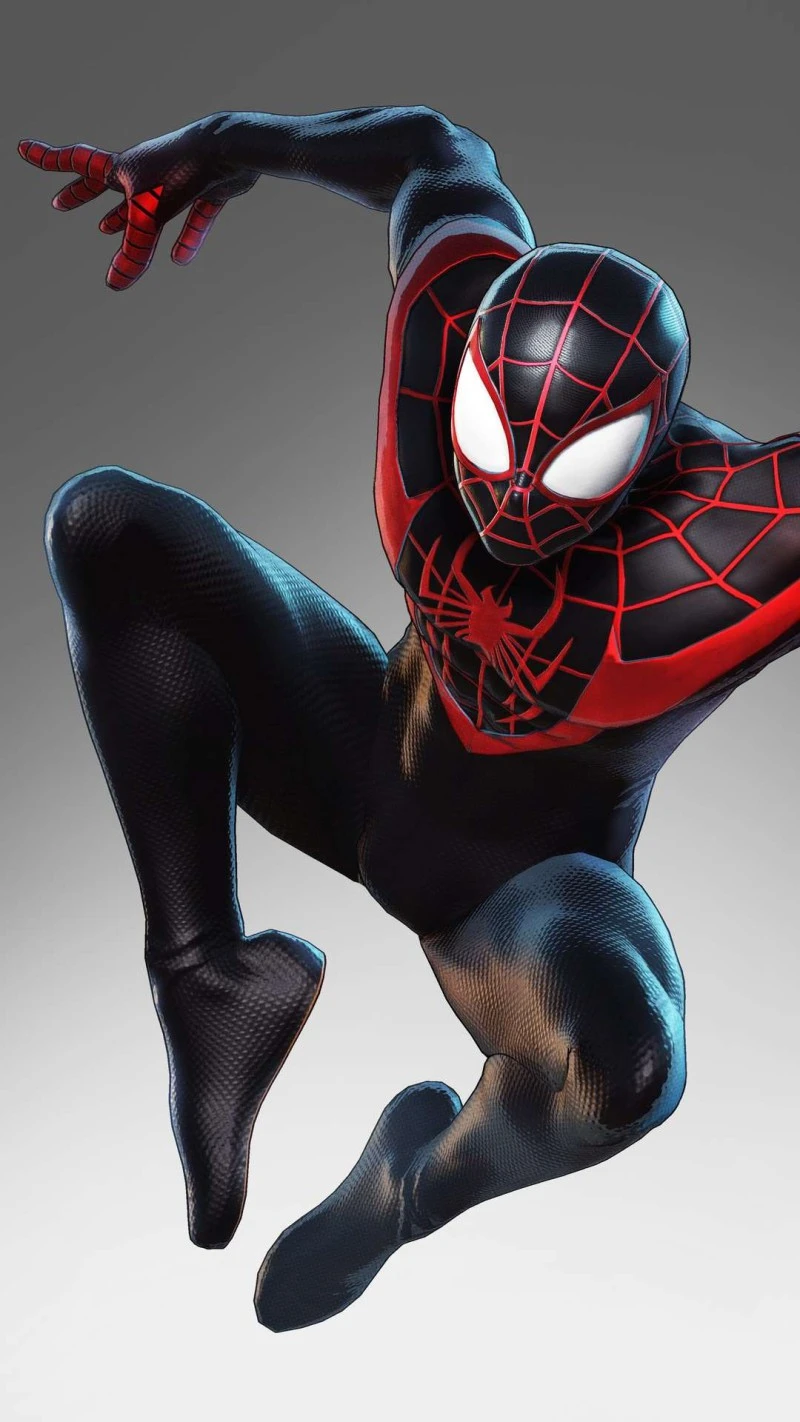 Miles Morales: Into the Spider-Verse 4K Mobile Wallpaper