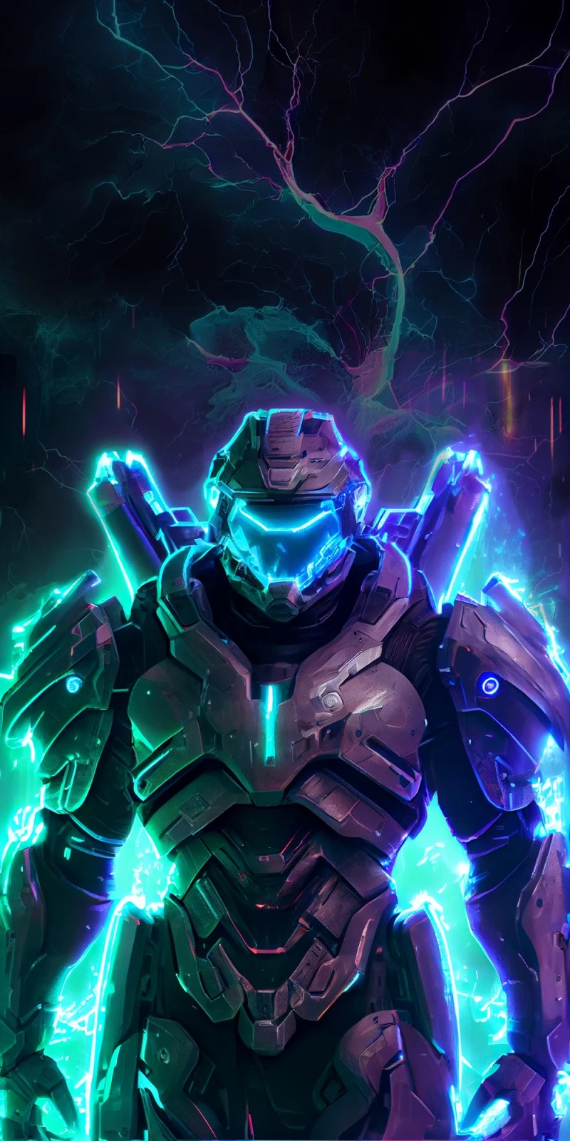 Halo Spartan II 4K Mobile Wallpaper