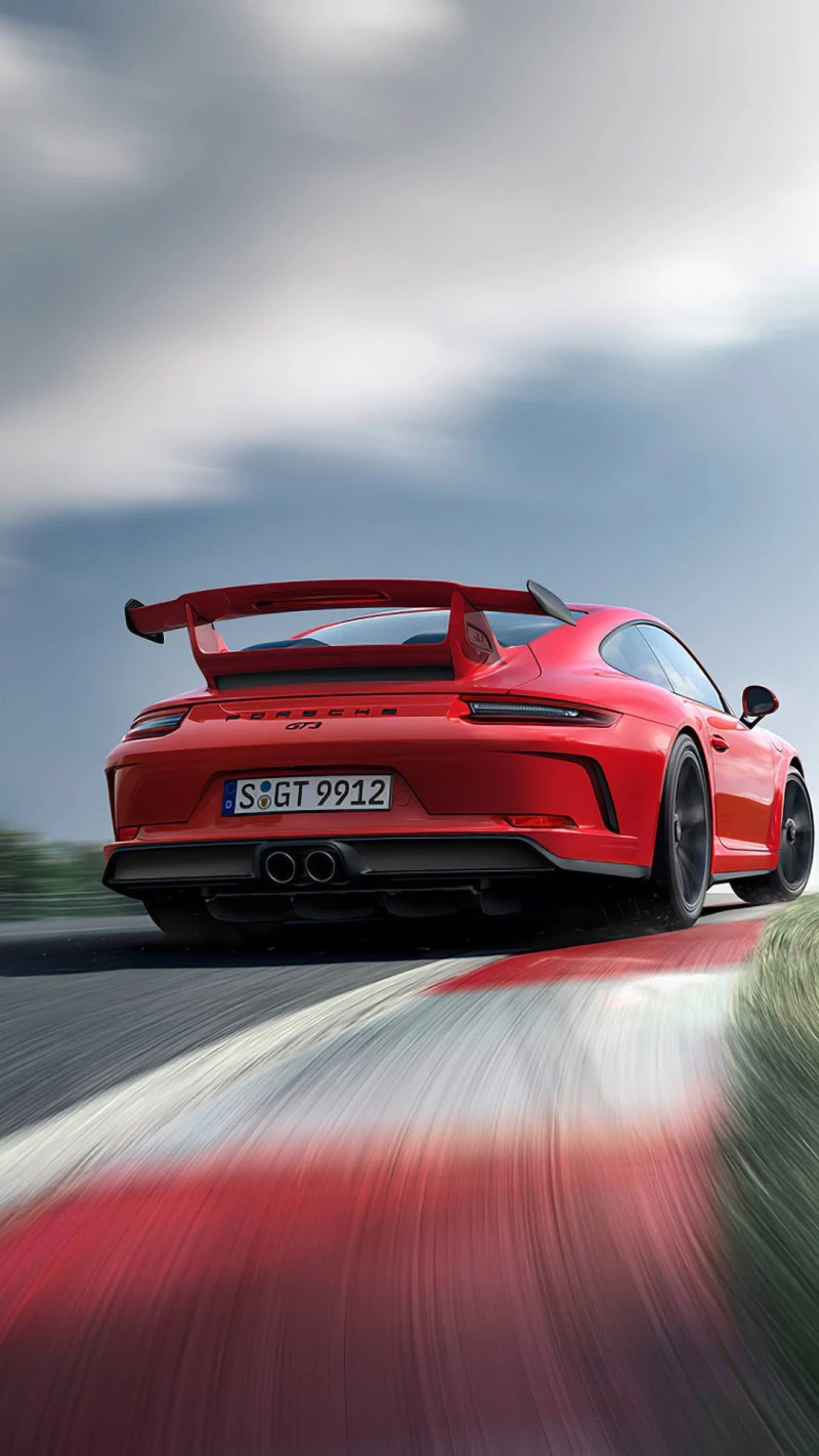 Porsche 911 GT3 4K Mobile Wallpaper