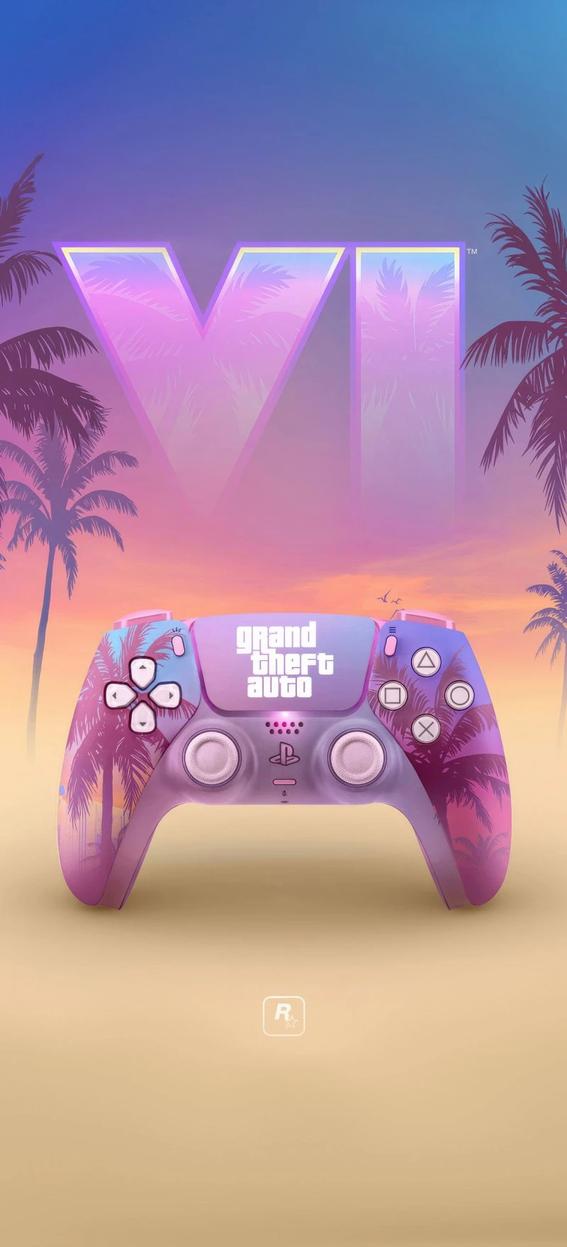 Grand Theft Auto VI: Vice City Vibes 4K Mobile Wallpaper