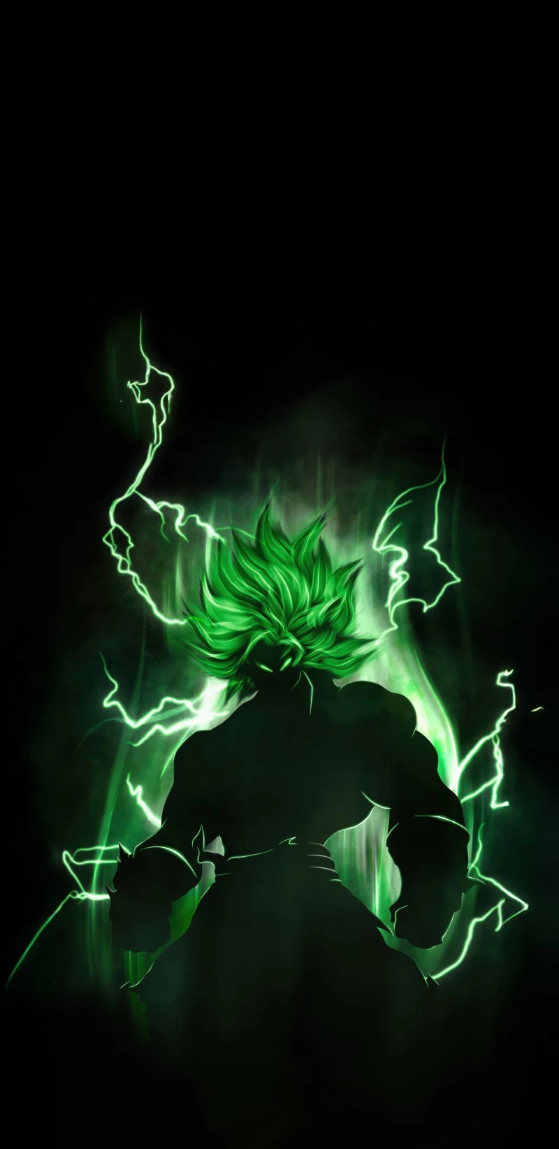 Broly - Super Saiyan Rage 4K Mobile Wallpaper
