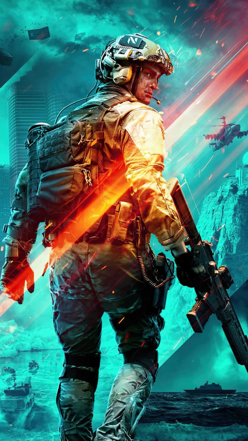 Battlefield Soldier 4K Mobile Wallpaper