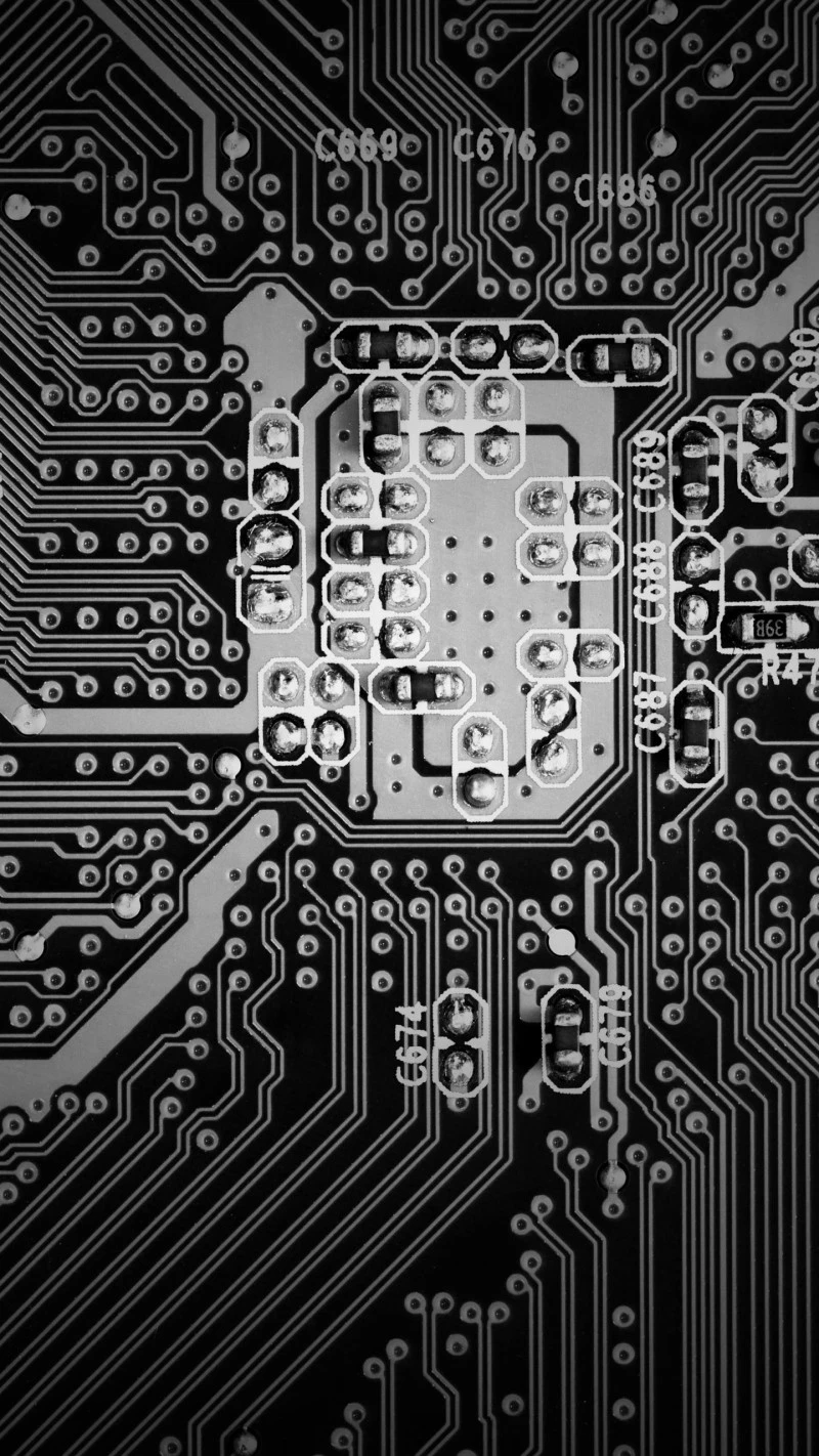 Motherboard Matrix 4K Mobile Wallpaper