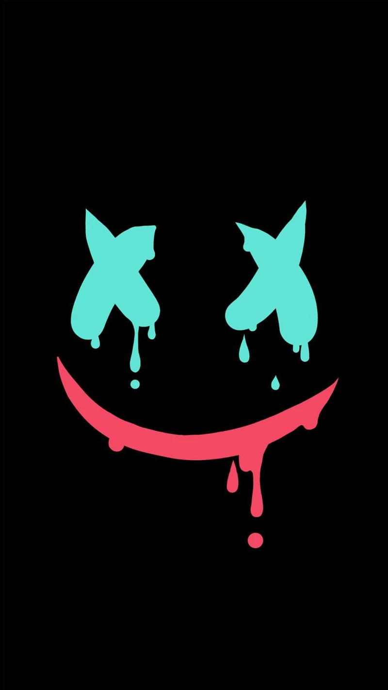 Marshmello Face 4K Mobile Wallpaper